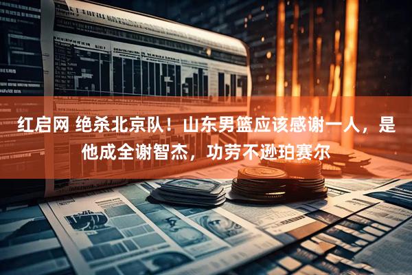 红启网 绝杀北京队！山东男篮应该感谢一人，是他成全谢智杰，功劳不逊珀赛尔